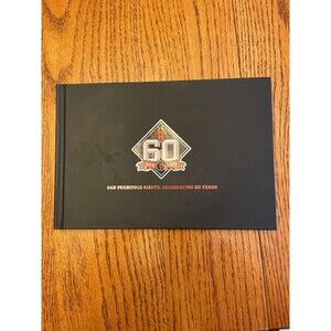 San Francisco Giants Celebrating 60 Years Book MLB rare collector's item